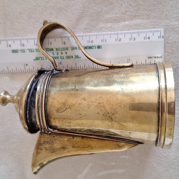 Vintage Brass Creamer - Picture 9 of 12
